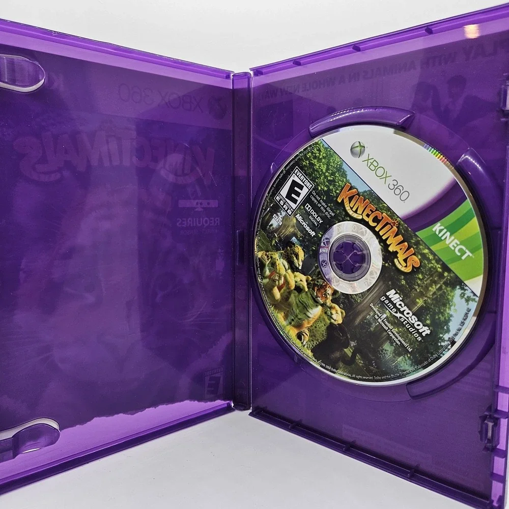 Kinectimals‎ Xbox 360 Game CIB Complete Kinect Required Purple Case